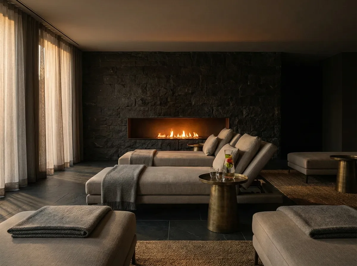 Spa dinlenme alanı